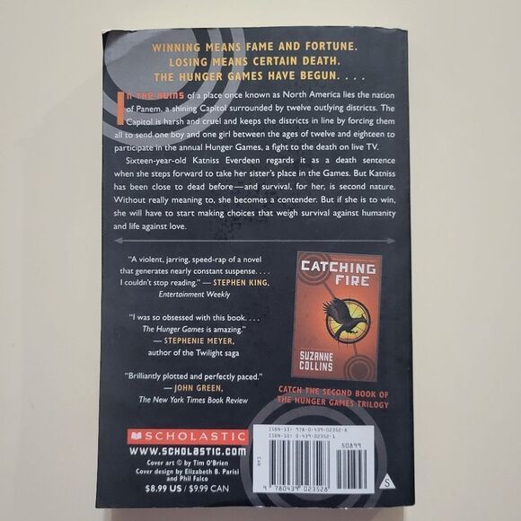 The Hunger Games Paperback Book by Suzanne Collins - Picture 3 of 8